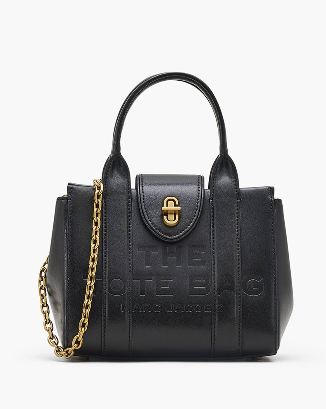 Buy MARC JACOBS The Turnlock Crossbody Mini Tote Bag | Black