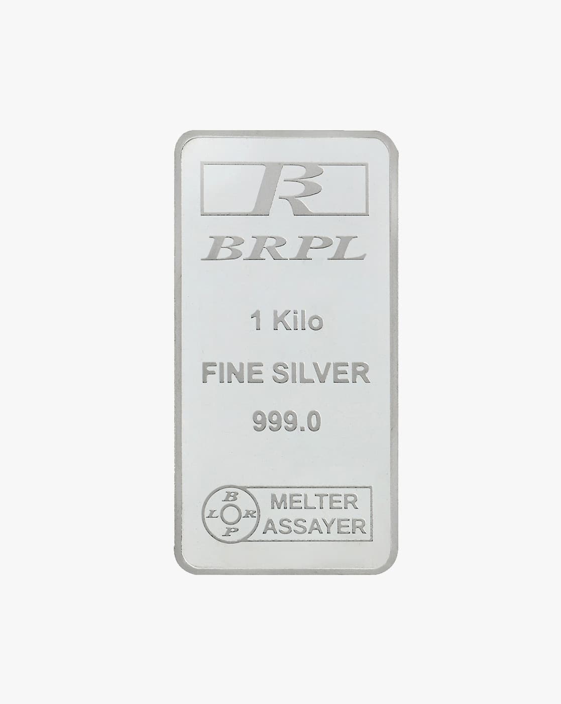 Bangalore Refinery 1000 Gm For Women (999, FreeSize) Silver Bar For Women (Silver, FreeSize)