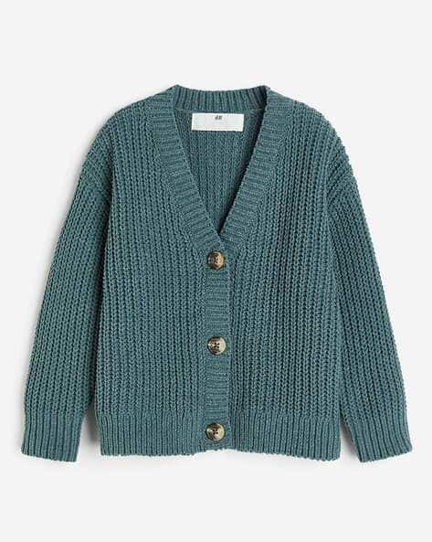 H BEAUTY&YOUTH ＜H＞CROPPED KNIT CARDIGAN 2-piece top and cardigan