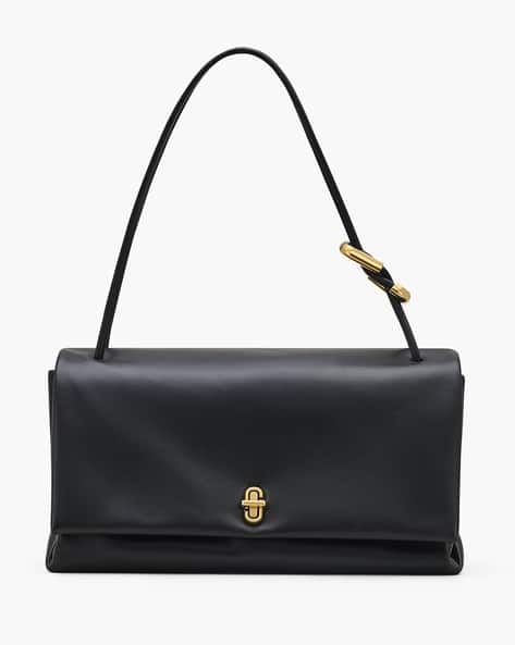 Buy MARC JACOBS The Leather Large Dual Bag | Black Color Women