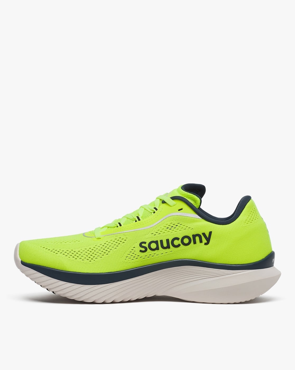 Buy SAUCONY Men Kinvara 15 Lace-Up Running Shoes Navy Blue