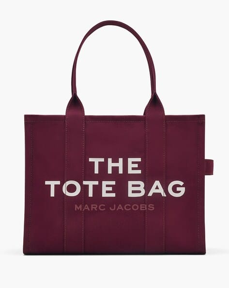 Buy MARC JACOBS The Canvas Large Tote Bag | Oxblood Maroon Color