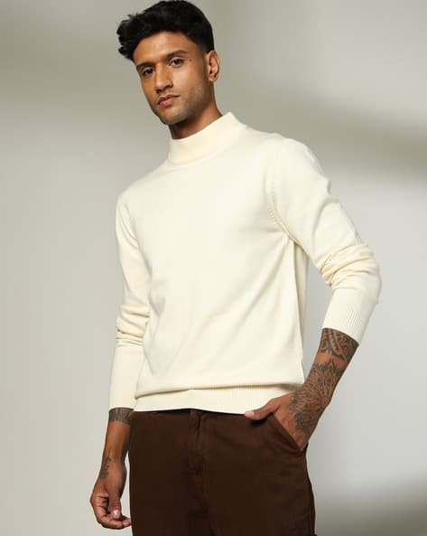Buy Beige Sweaters Cardigans for Men by JOHN PLAYERS Online