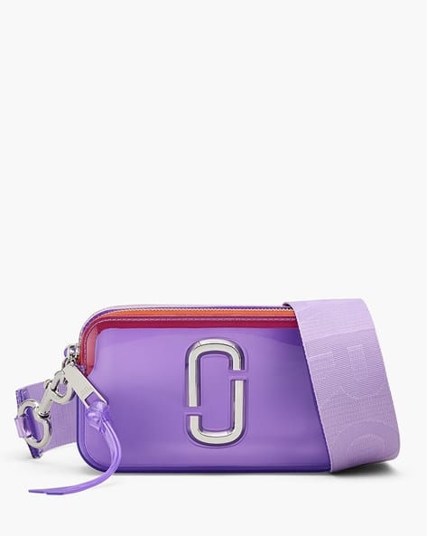 Buy MARC JACOBS The Jelly Snapshot Bag | Lilac Color Women | AJIO LUXE 