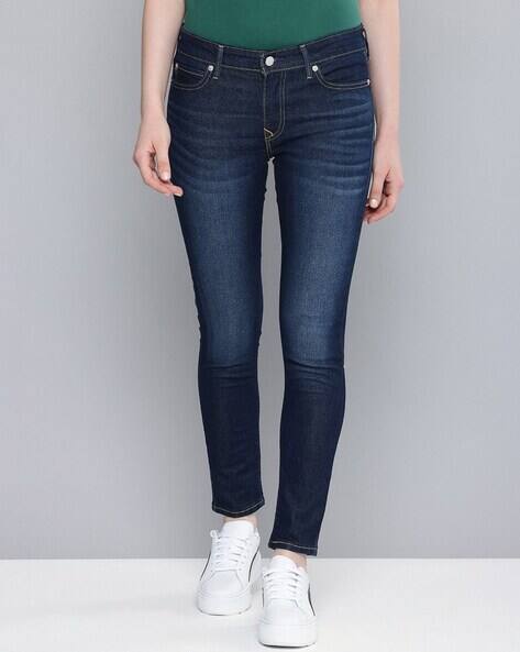 LEVI'S Women Lightly Washed Skinny Fit Jeans