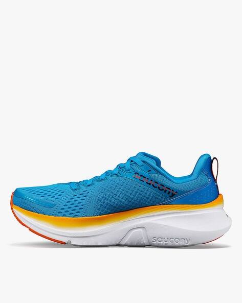 Buy SAUCONY Men Guide 17 Lace-Up Running Shoes Blue Color Men