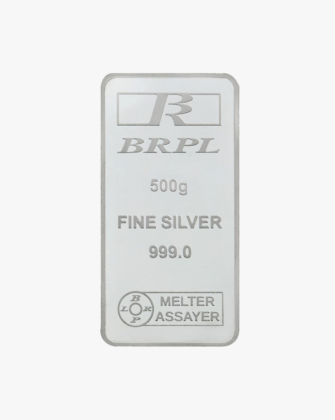 Bangalore Refinery 500 Gm For Women (999, FreeSize) Silver Bar For Women (Silver, FreeSize)