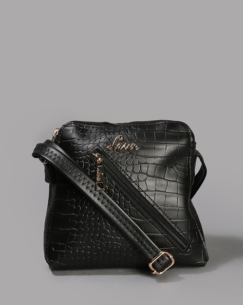 Lavie Women Croc-Embossed Sling Bag