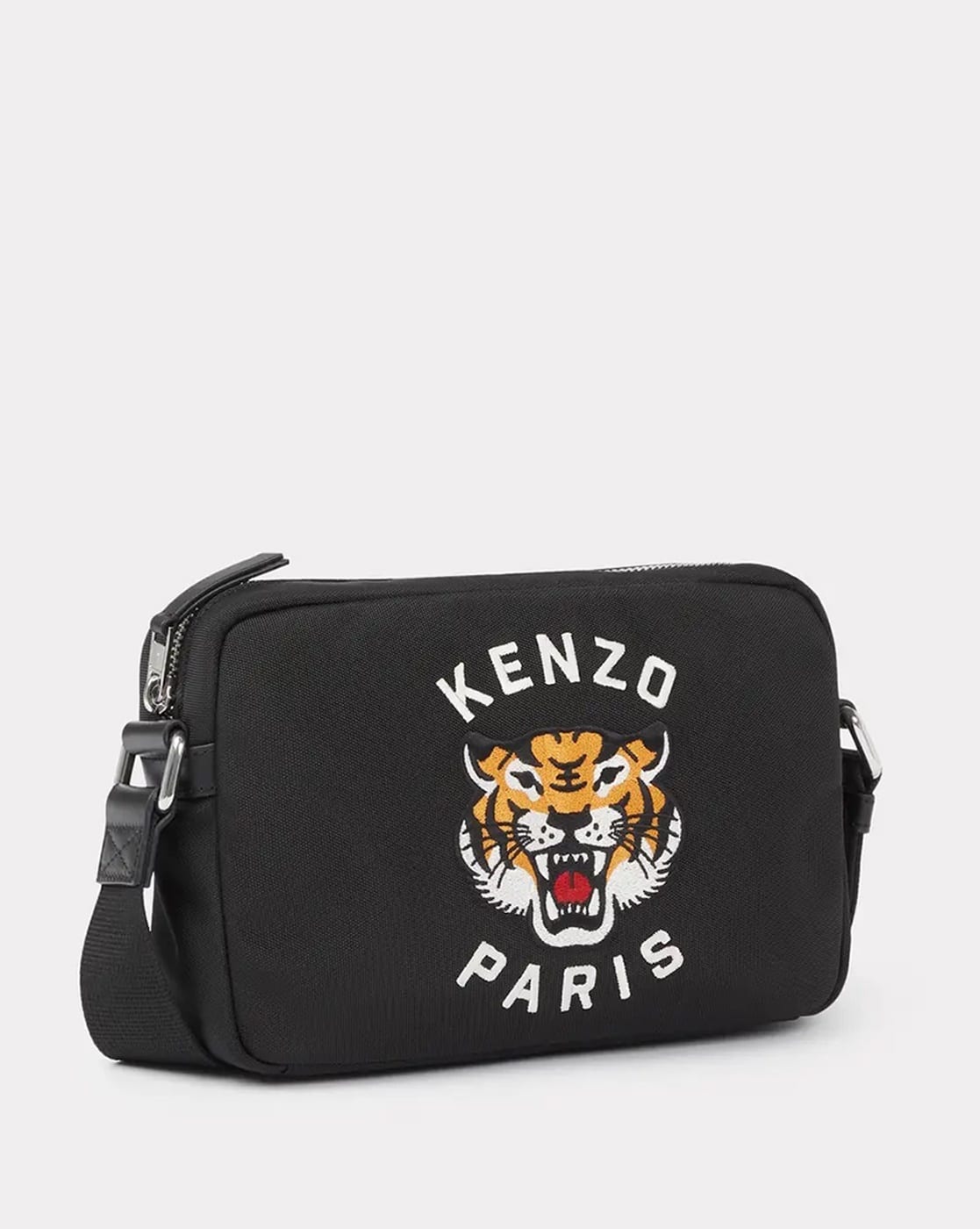 Varsity Embroidered Crossbody Bag