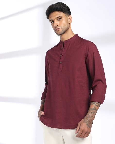 Men Smart Fit Cotton Shirt