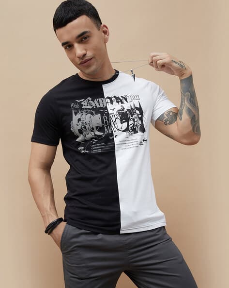 Men Graphic Print Regular Fit T-shirt