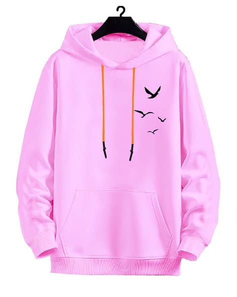 Buy Pink Sweatshirt Hoodies for Men by Fashion And Youth Online
