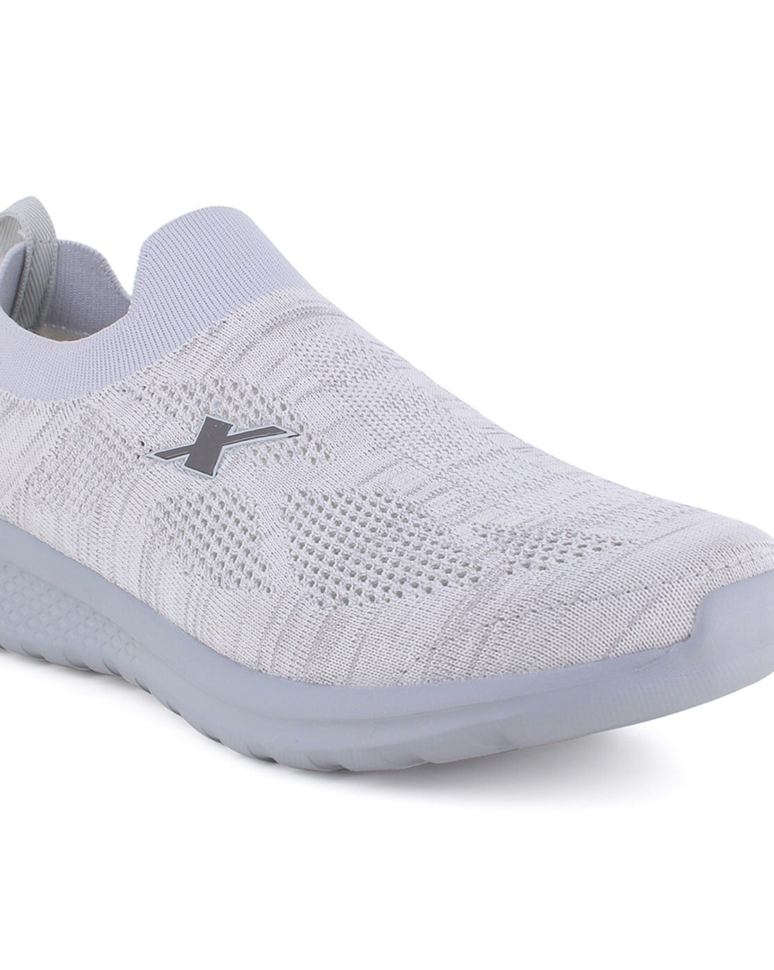 Men Knitted Slip On Running Shoes