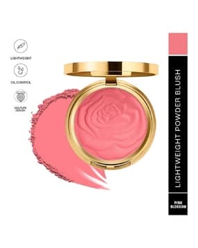 lakme Showstopper Collection Rouge Bloom Powder Blush - Vintage Rose-picture-12