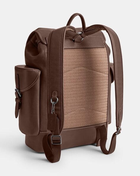 coach backpack one strap Women's Turnlock Honey Brown Size : Clothing, Shoes & Jewelry Taylor Small Backpack In Signature