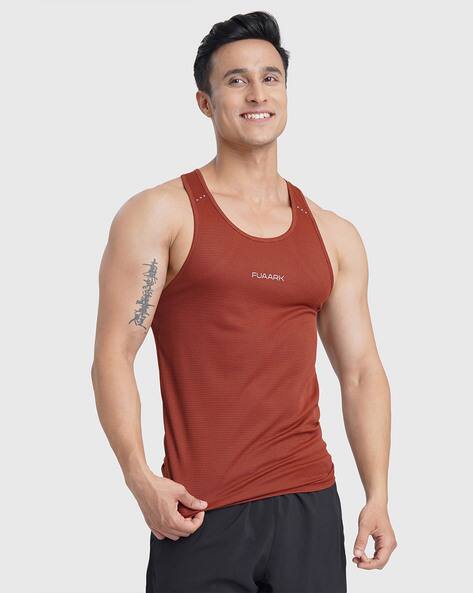 FUAARK Printed Regular Sleeveless Vest