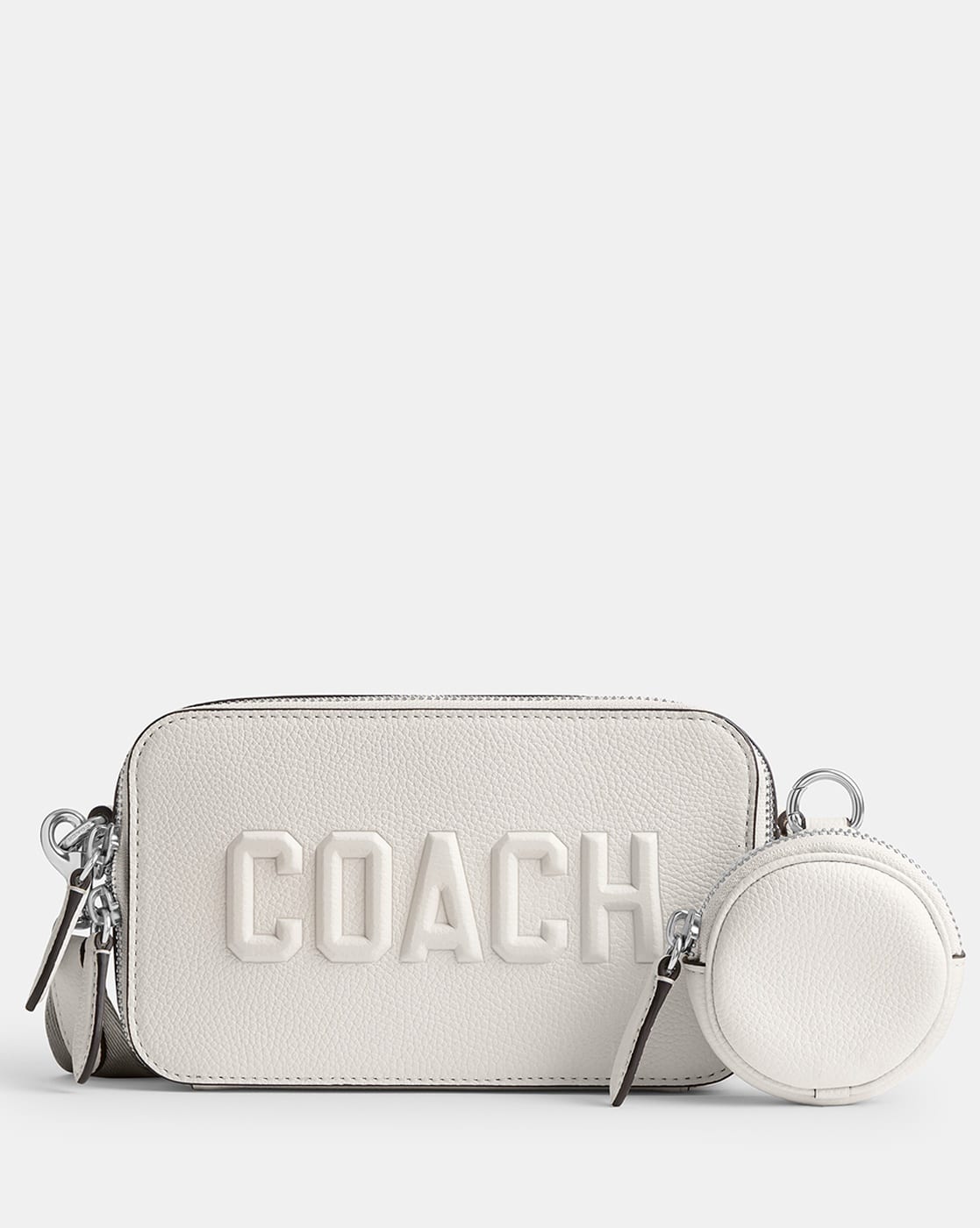 Buy Coach Graphic Charter Slim Crossbody Bag White Color Men
