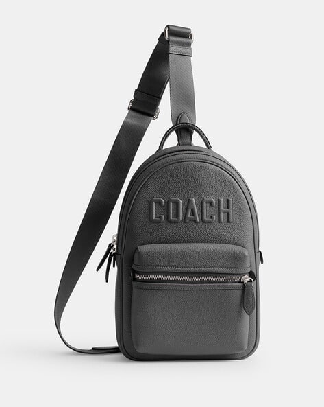 Brand Embossed Charter Sling Bag