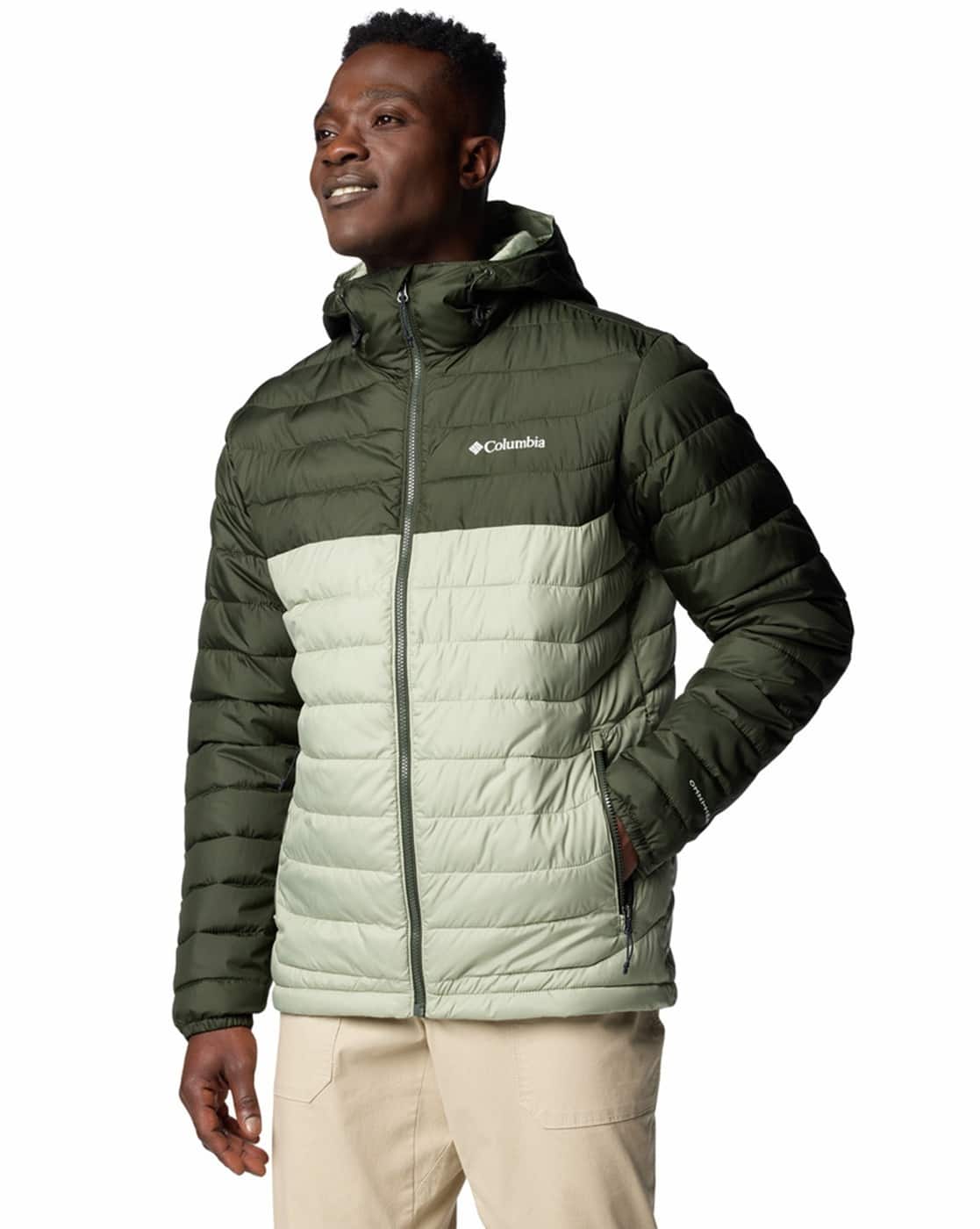 た*ま様 Columbia hooded puffer jacket tech Columbia Black Quilted Puffer Jacket