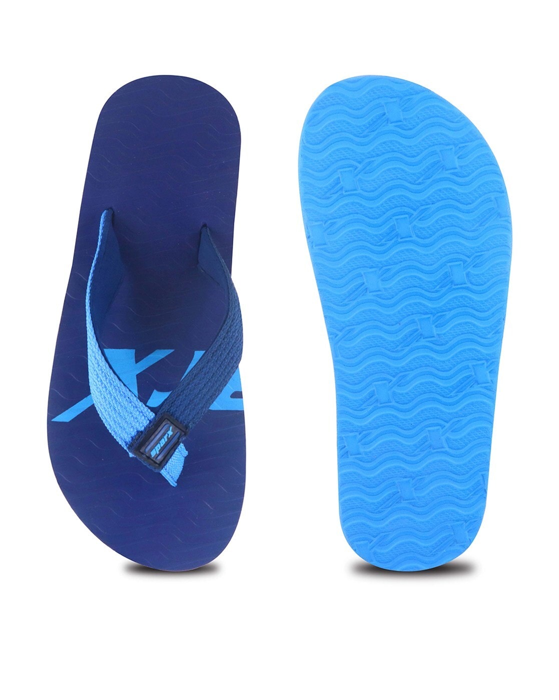 Buy Blue Flip Flop Slippers for Men by Sparx Online Ajio