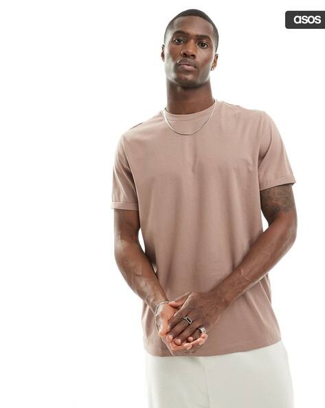 Men Regular Fit Cotton Crew-Neck T-Shirt - Main Image