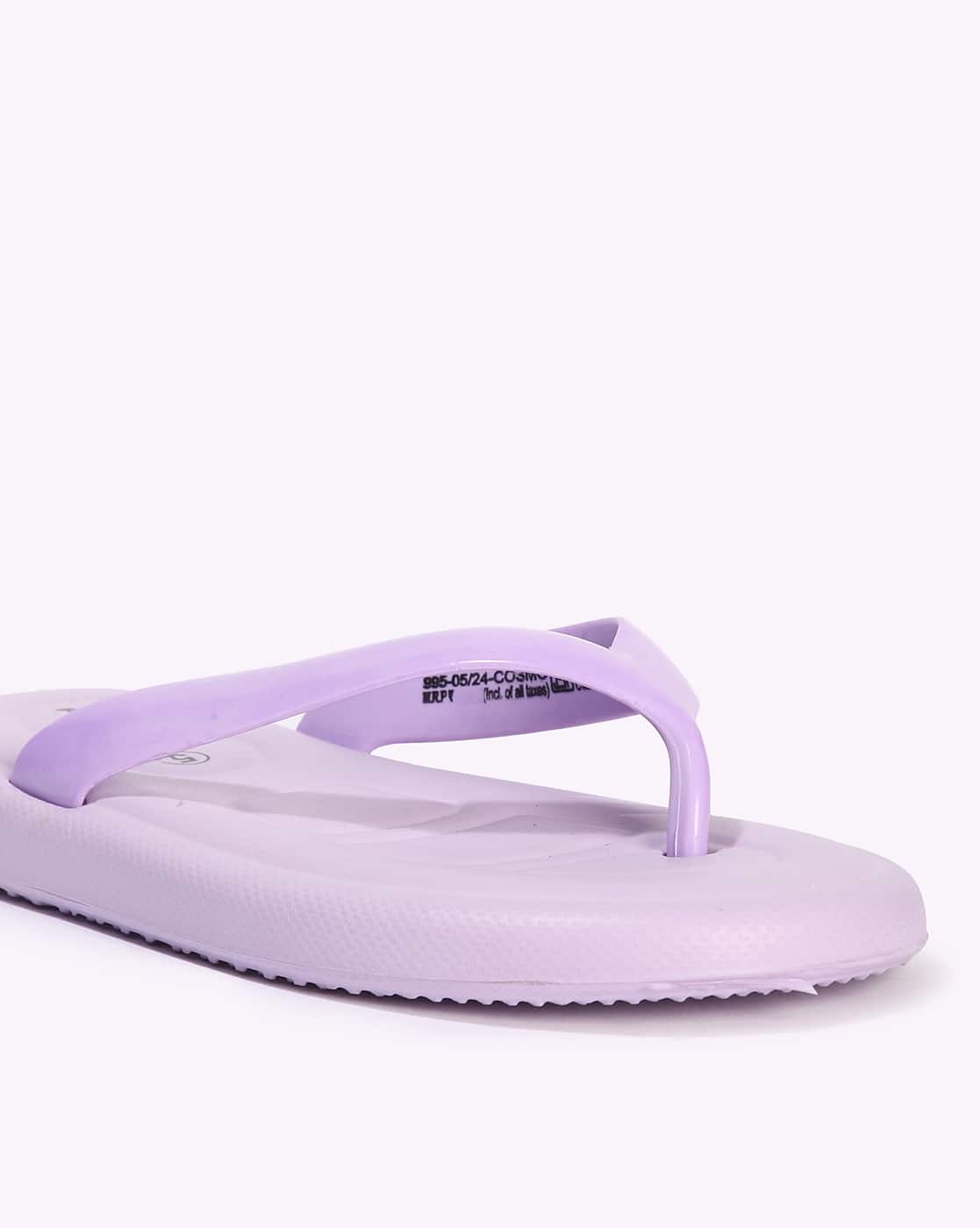 Buy Lavender Flat Sandals for Women by FRISBEE Online