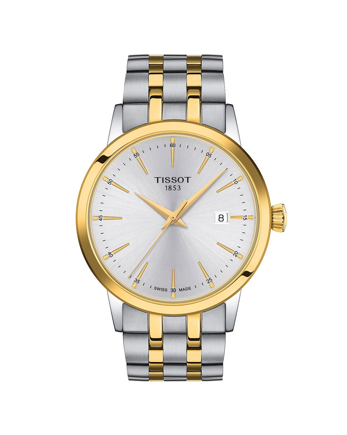 Buy TISSOT Men T129410A Analogue Wrist Watch with Buckle Closure | Silver  Color Men | AJIO LUXE