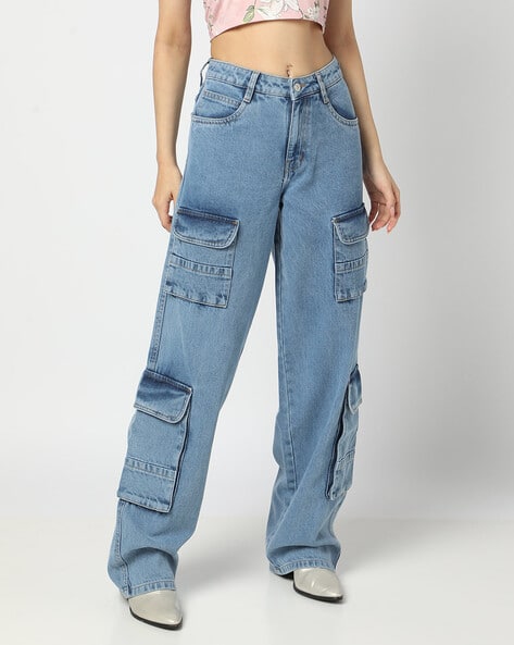 Women Mid-Rise Loose Fit Jeans