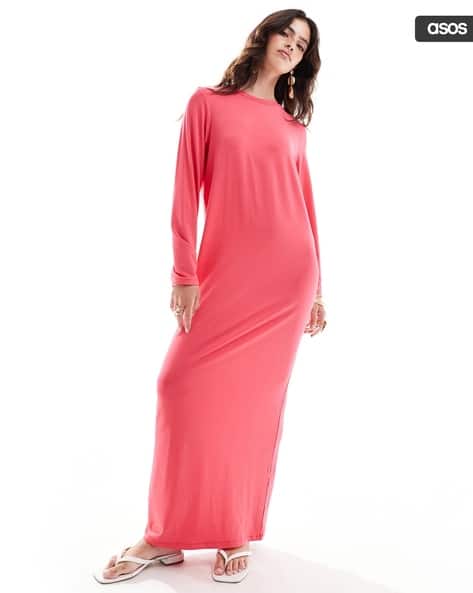 Women Round-Neck T-Shirt Dress