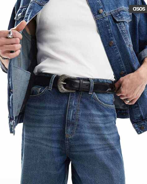 Buy Black Belts for Men by ASOS DESIGN Online