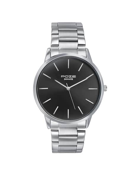 SONATA Men Water-Resistant Analogue Watch-SP70045SM01W