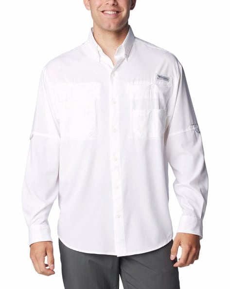 Columbia Men Regular Fit Spread-Collar Shirt