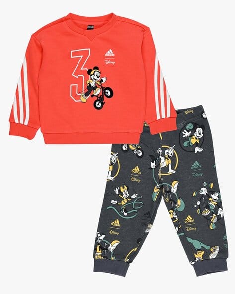Buy Orange Black Sets for Boys by Adidas Kids Online