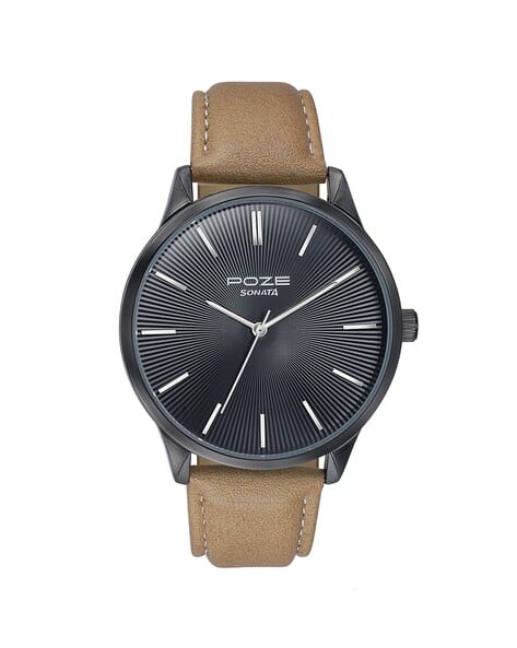 SONATA Men Water-Resistant Analogue Watch-SP70046NL01W