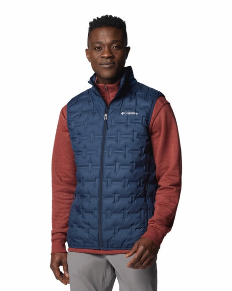 Columbia blue fashion puffer jacket