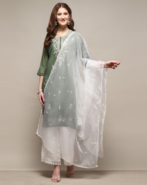 Women Embroidered Dupatta Price in India