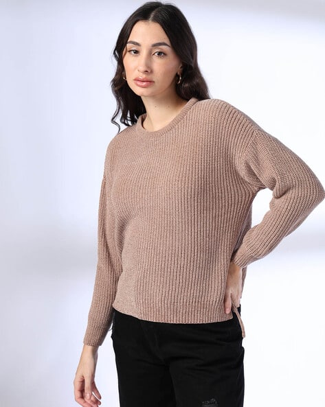 Buy Brown Sweaters Cardigans for Women by DNMX Online