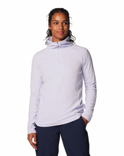 Women Zip Front Track Jacket with Full Sleeves