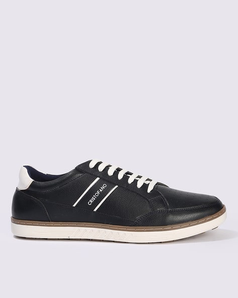 CRISTOFANO Men Lace-Up Casual Shoes