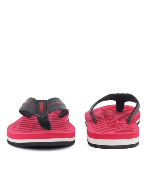 Buy Red Flip Flop Slippers for Men by Sparx Online Ajio