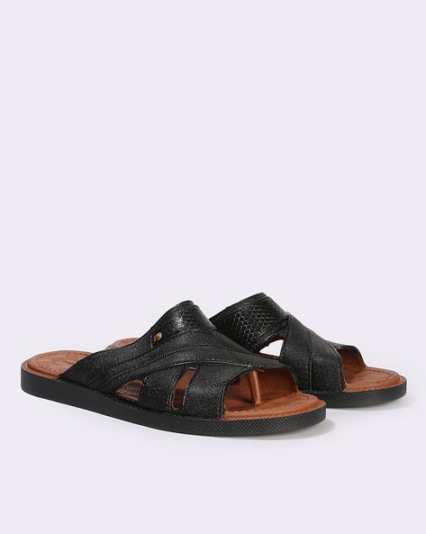 Men Toe-Ring Slip-On Sandals