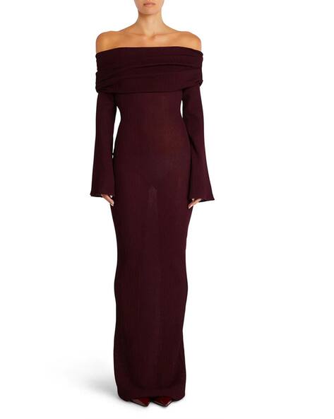 Buy Burgundy Dresses for Women by Lulu & Sky Online | Ajio.com