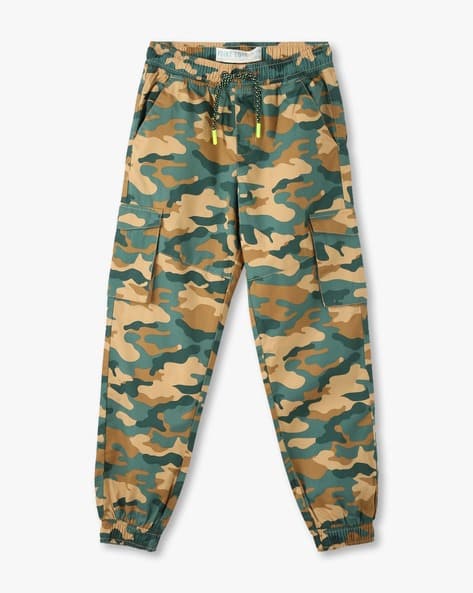 Price History of POINT COVE Boys Camouflage Print Slim Fit Cargo