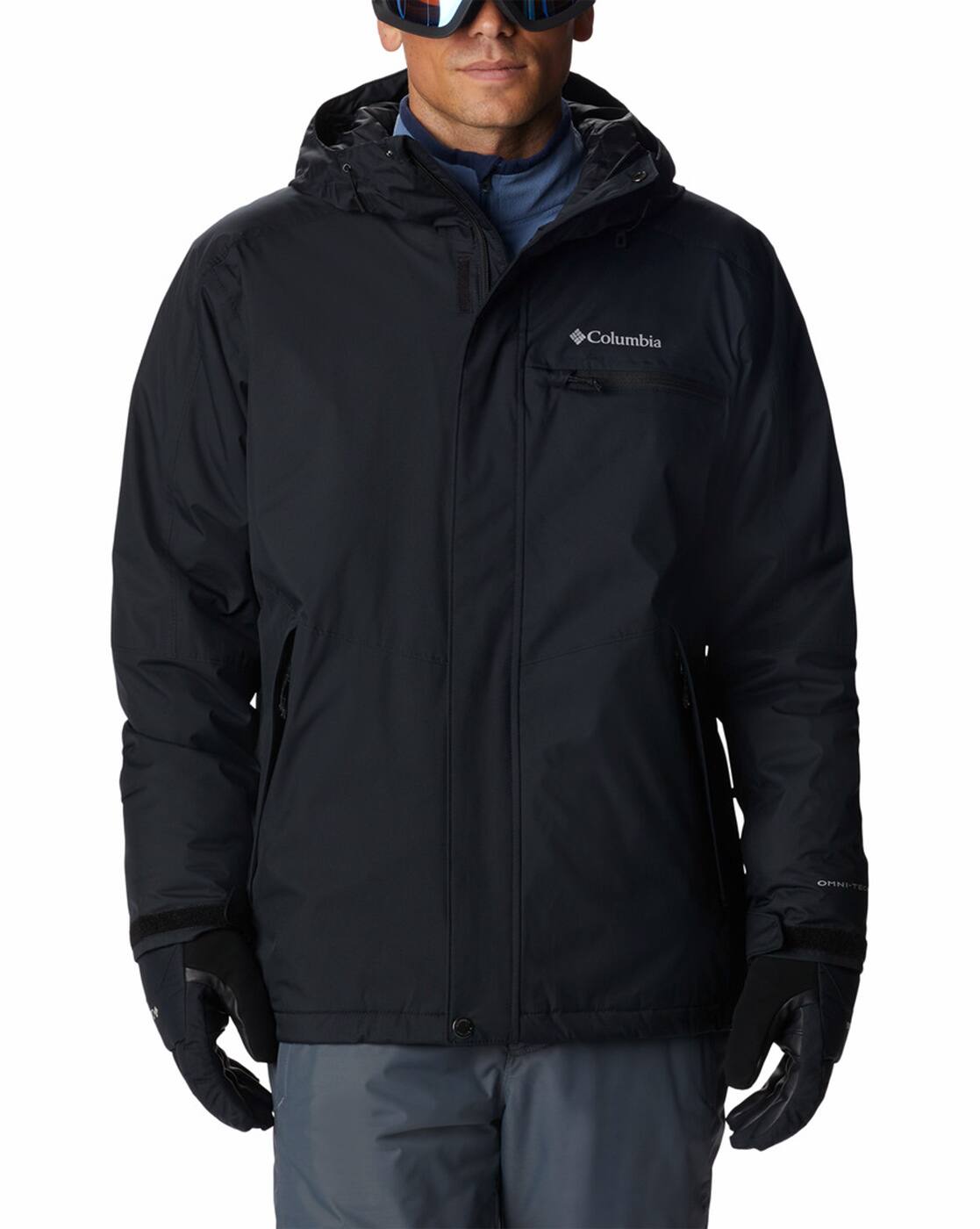 Hooded Columbia Long Valley Interchange Jacket Buy Black Jackets