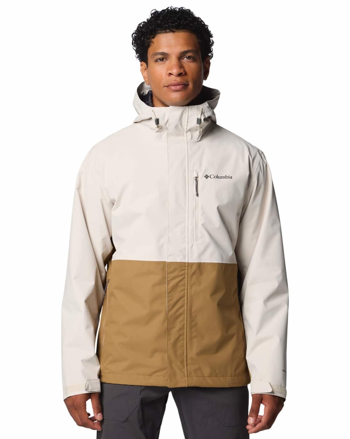 Buy Columbia Men Omni-Tech Hikebound II Rain Jacket | Brown Color