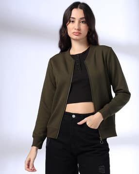 dnmx Women Regular Fit Bomber Jacket-picture-40