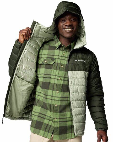 Buy Columbia Men Quilted Puffer Jacket wit Online | Ajio.com