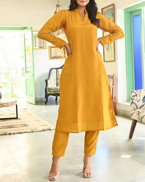 Women Straight Kurta Set