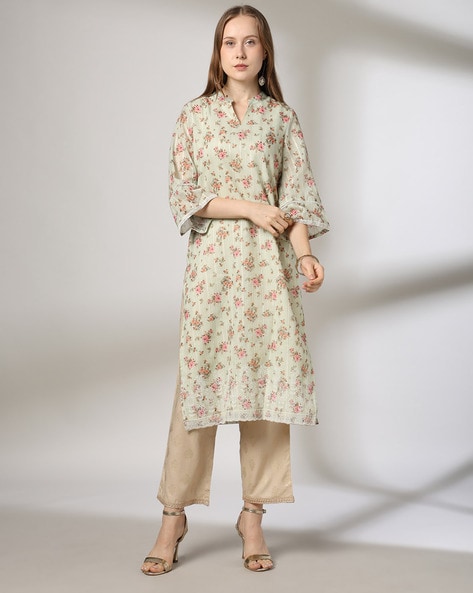 Green Kurtas for Women by AVAASA MIX N' MATCH Online | Ajio.com