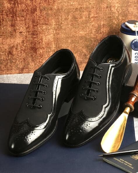 Buy Black Formal Shoes for Men by ID Online